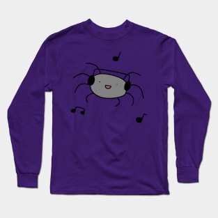 Headphones Spider Long Sleeve T-Shirt